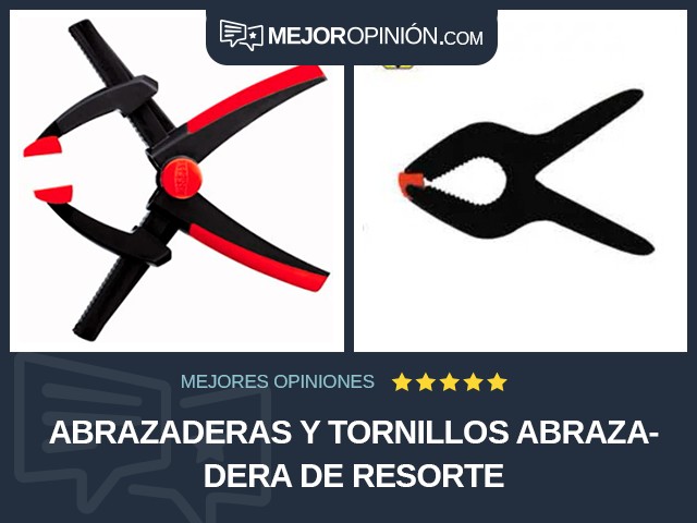 Abrazaderas y tornillos Abrazadera De resorte