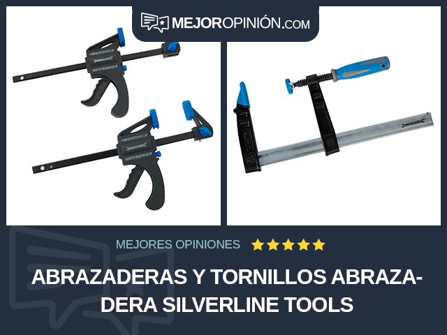 Abrazaderas y tornillos Abrazadera Silverline Tools