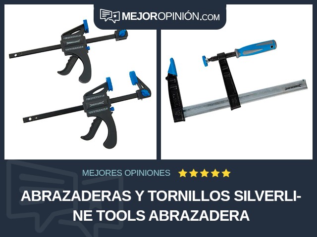 Abrazaderas y tornillos Silverline Tools Abrazadera