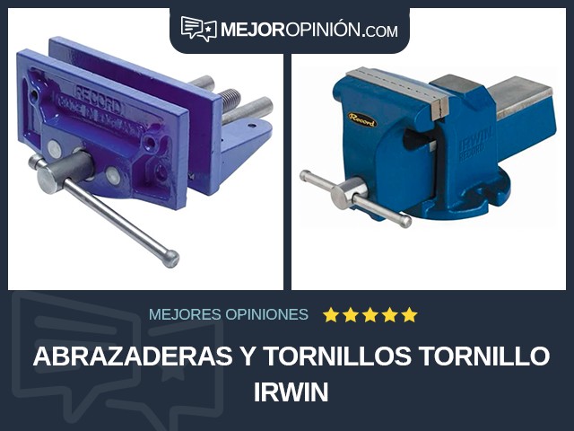 Abrazaderas y tornillos Tornillo IRWIN