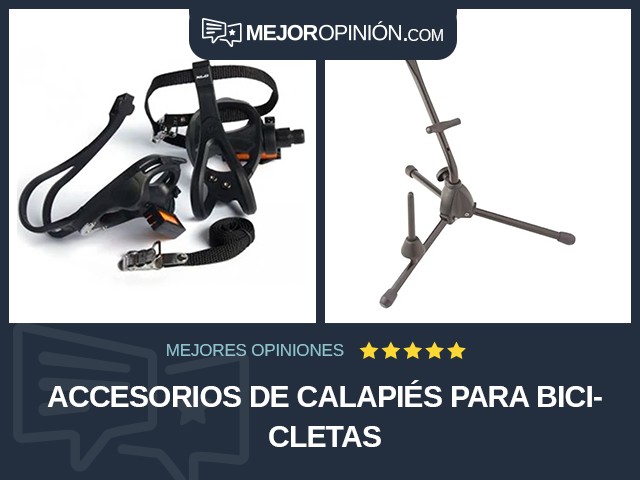 Accesorios de calapiés para bicicletas