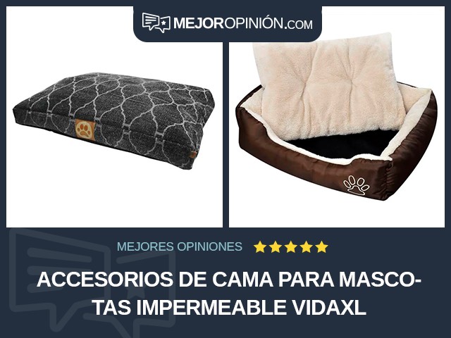 Accesorios de cama para mascotas Impermeable vidaXL