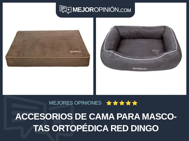 Accesorios de cama para mascotas Ortopédica Red Dingo