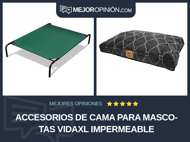 Accesorios de cama para mascotas vidaXL Impermeable