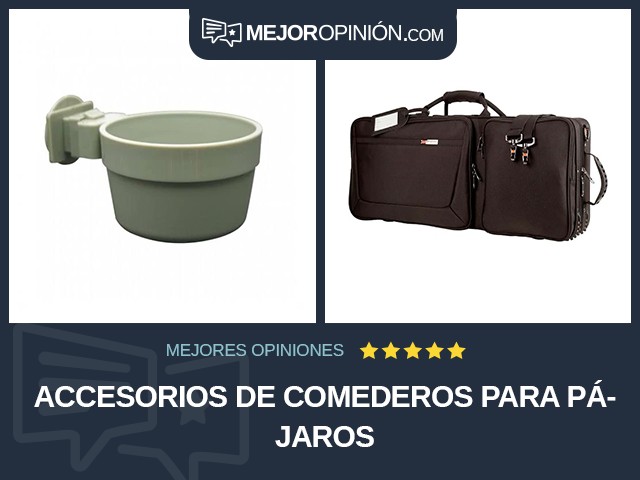 Accesorios de comederos para pájaros