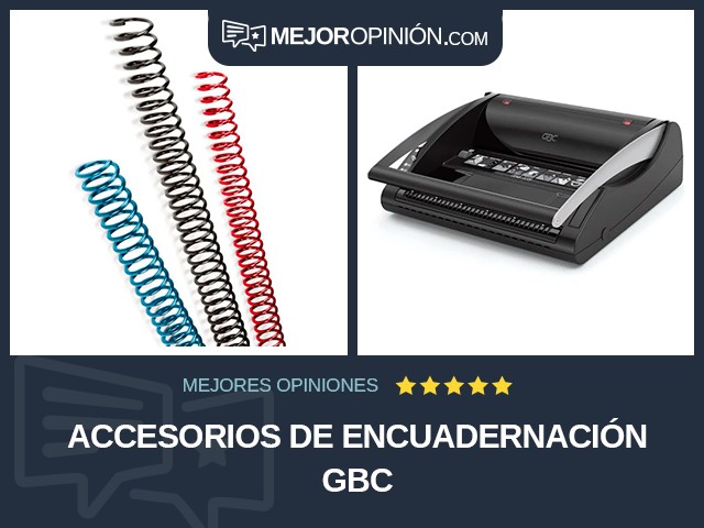 Accesorios de encuadernación GBC