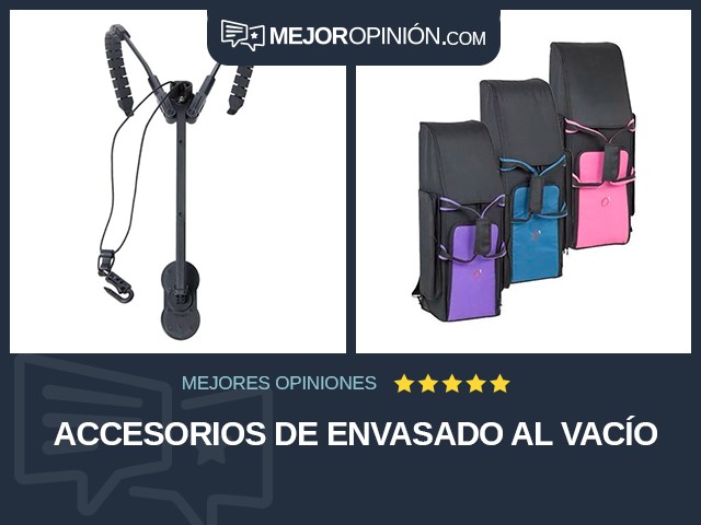 Accesorios de envasado al vacío