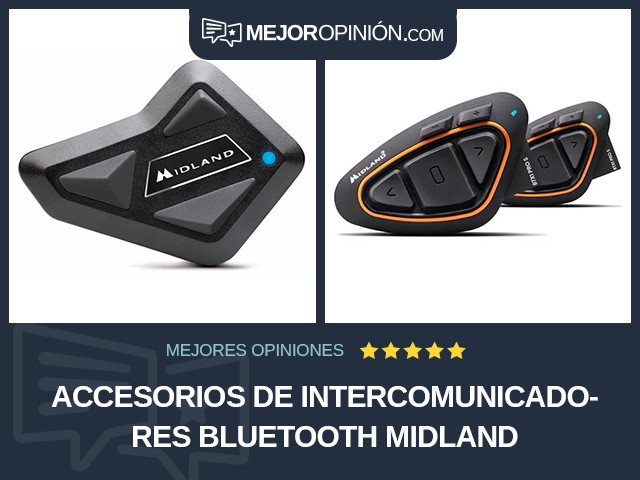 Accesorios de intercomunicadores Bluetooth Midland