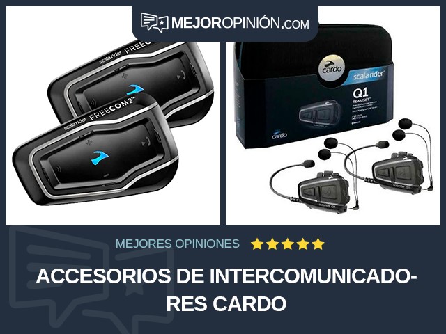 Accesorios de intercomunicadores Cardo