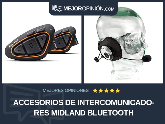 Accesorios de intercomunicadores Midland Bluetooth