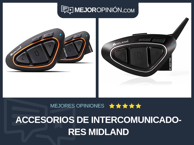 Accesorios de intercomunicadores Midland