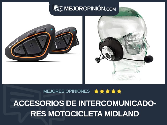 Accesorios de intercomunicadores Motocicleta Midland