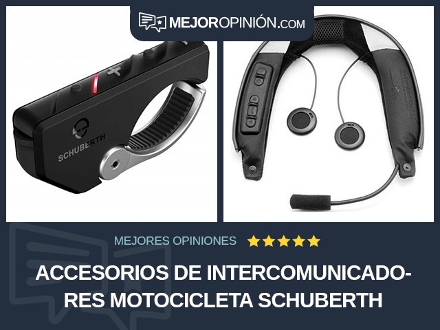Accesorios de intercomunicadores Motocicleta SCHUBERTH