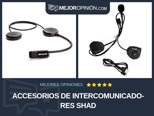 Accesorios de intercomunicadores shad