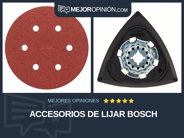 Accesorios de lijar Bosch