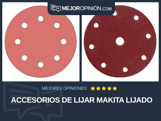 Accesorios de lijar Makita Lijado