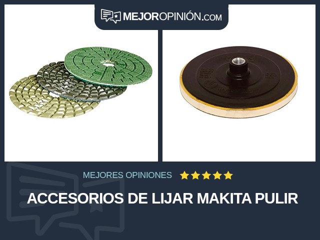 Accesorios de lijar Makita Pulir