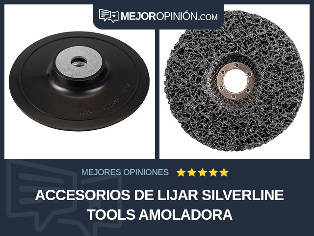 Accesorios de lijar Silverline Tools Amoladora