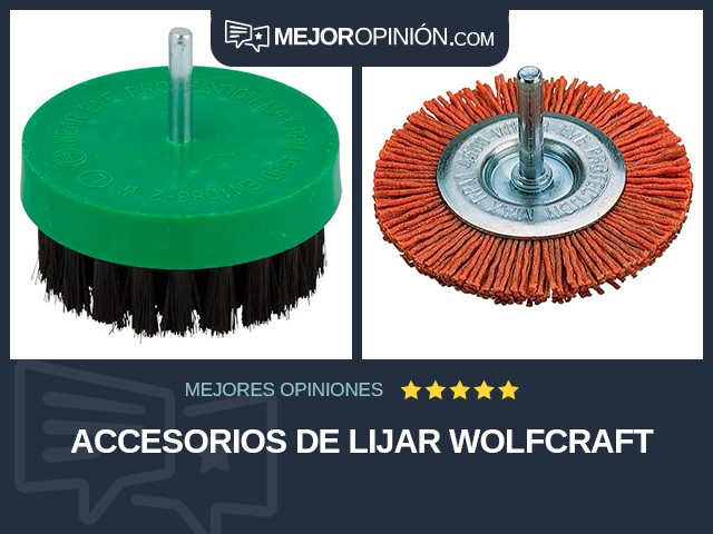 Accesorios de lijar Wolfcraft