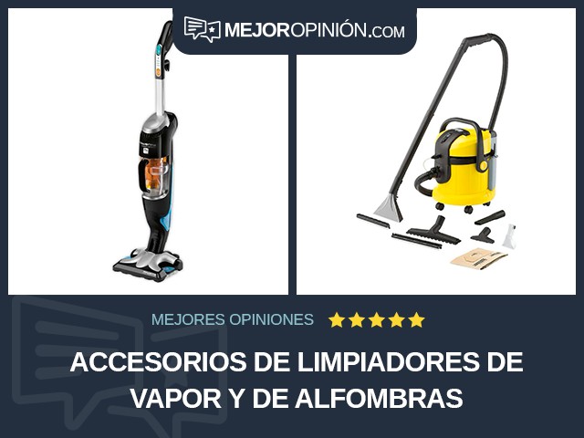 Accesorios de limpiadores de vapor y de alfombras