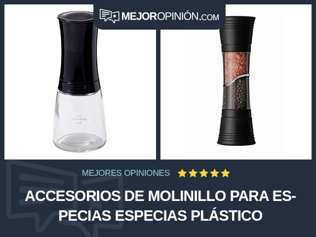 Accesorios de molinillo para especias Especias Plástico