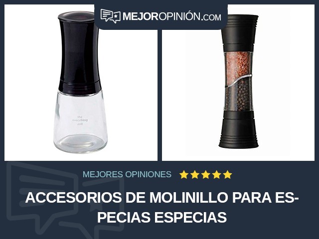 Accesorios de molinillo para especias Especias