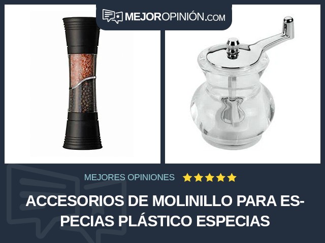 Accesorios de molinillo para especias Plástico Especias