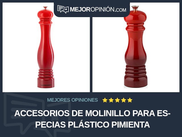 Accesorios de molinillo para especias Plástico Pimienta