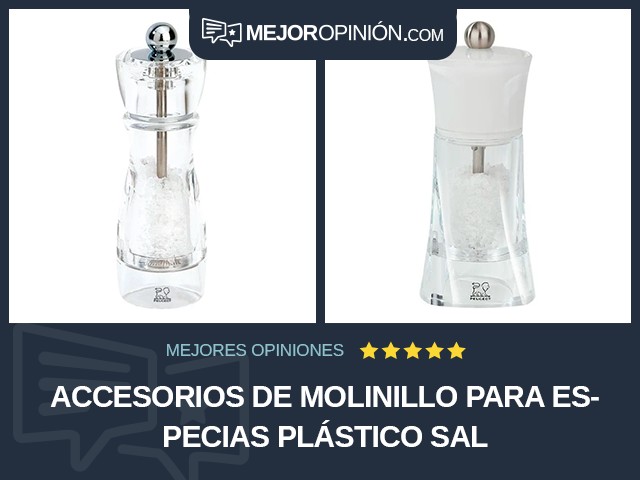 Accesorios de molinillo para especias Plástico Sal