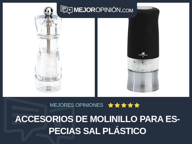 Accesorios de molinillo para especias Sal Plástico