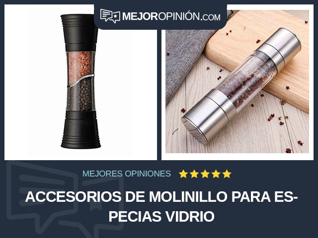 Accesorios de molinillo para especias Vidrio