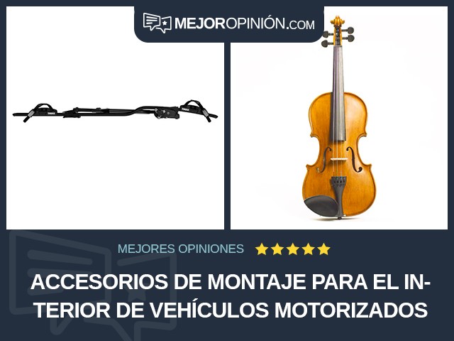 Accesorios de montaje para el interior de vehículos motorizados