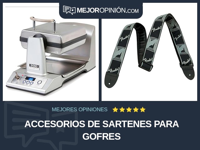 Accesorios de sartenes para gofres