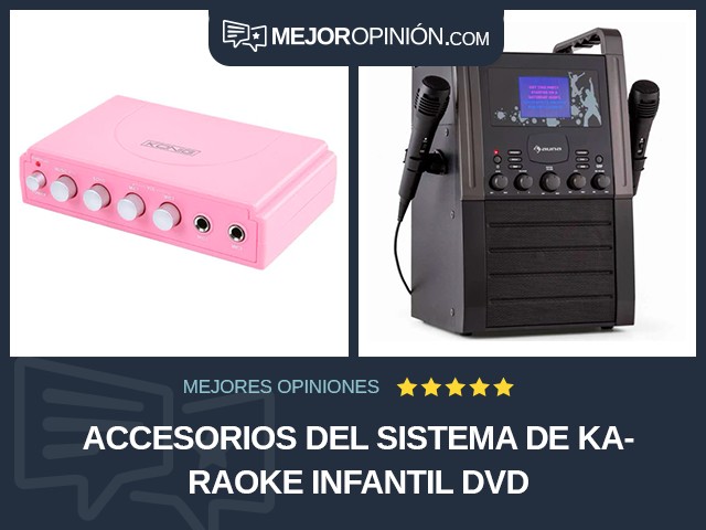 Accesorios del sistema de karaoke Infantil DVD