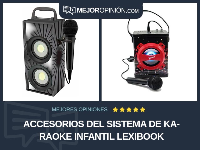 Accesorios del sistema de karaoke Infantil Lexibook