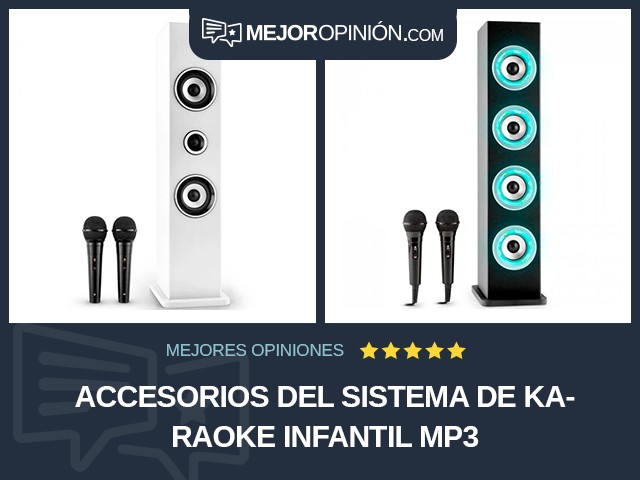 Accesorios del sistema de karaoke Infantil MP3