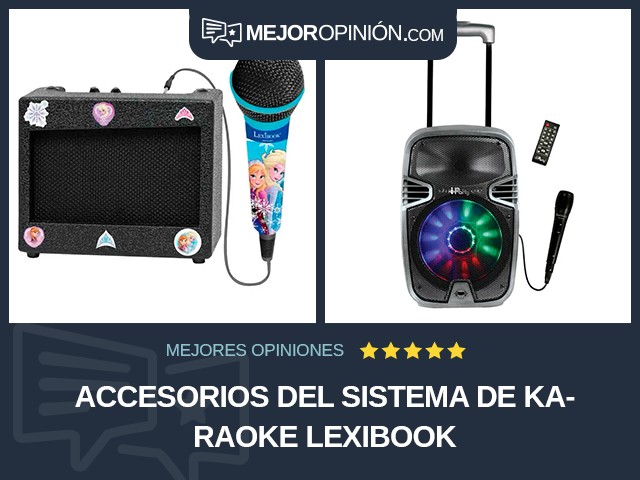 Accesorios del sistema de karaoke Lexibook