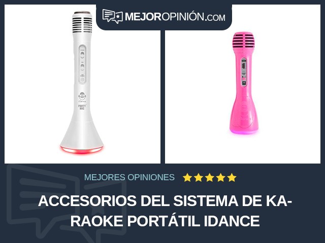 Accesorios del sistema de karaoke Portátil iDance