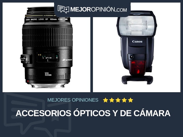 Accesorios ópticos y de cámara