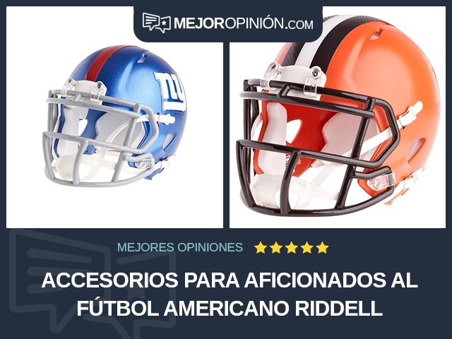 Accesorios para aficionados al fútbol americano Riddell