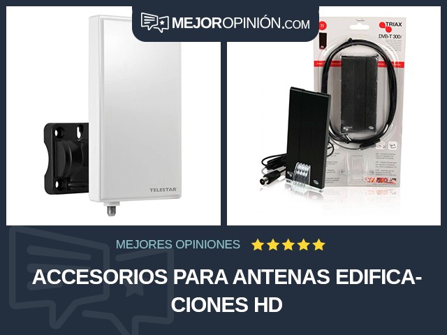 Accesorios para antenas Edificaciones HD