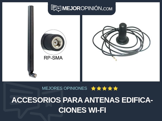 Accesorios para antenas Edificaciones Wi-Fi