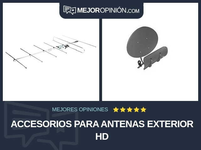 Accesorios para antenas Exterior HD