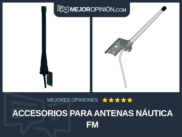 Accesorios para antenas Náutica FM