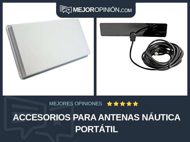 Accesorios para antenas Náutica Portátil