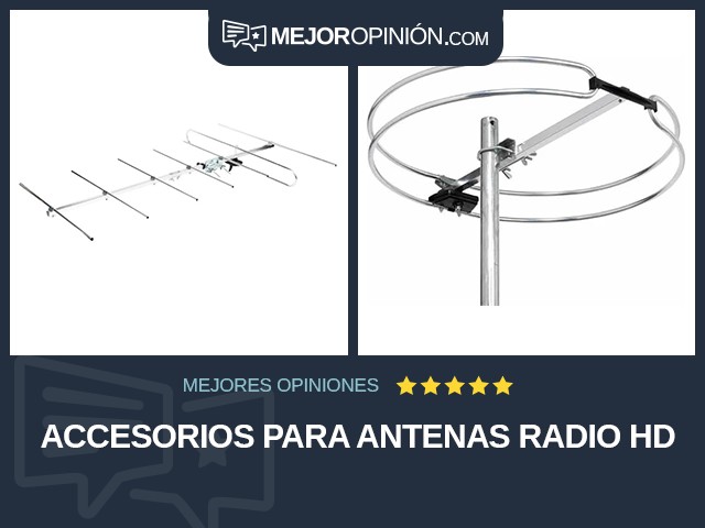 Accesorios para antenas Radio HD