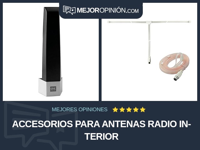 Accesorios para antenas Radio Interior