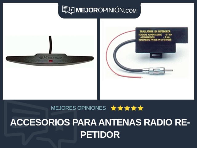 Accesorios para antenas Radio Repetidor