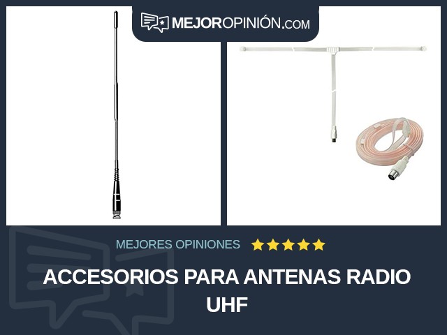 Accesorios para antenas Radio UHF