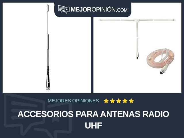 Accesorios para antenas Radio UHF
